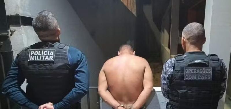 Acusado de matar mulher, criança de 11 anos e bebê de 8 meses em São Francisco é preso pela PM em São Miguel Acusado de matar mulher, criança de 11 anos e bebê de 8 meses em São Francisco é preso pela PM em São Miguel