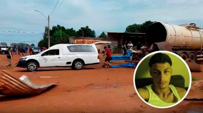 Morre segundo adolescente de 16 anos vítima da explosão de tanque de combustíveis em Vilhena Morre segundo adolescente de 16 anos vítima da explosão de tanque de combustíveis em Vilhena