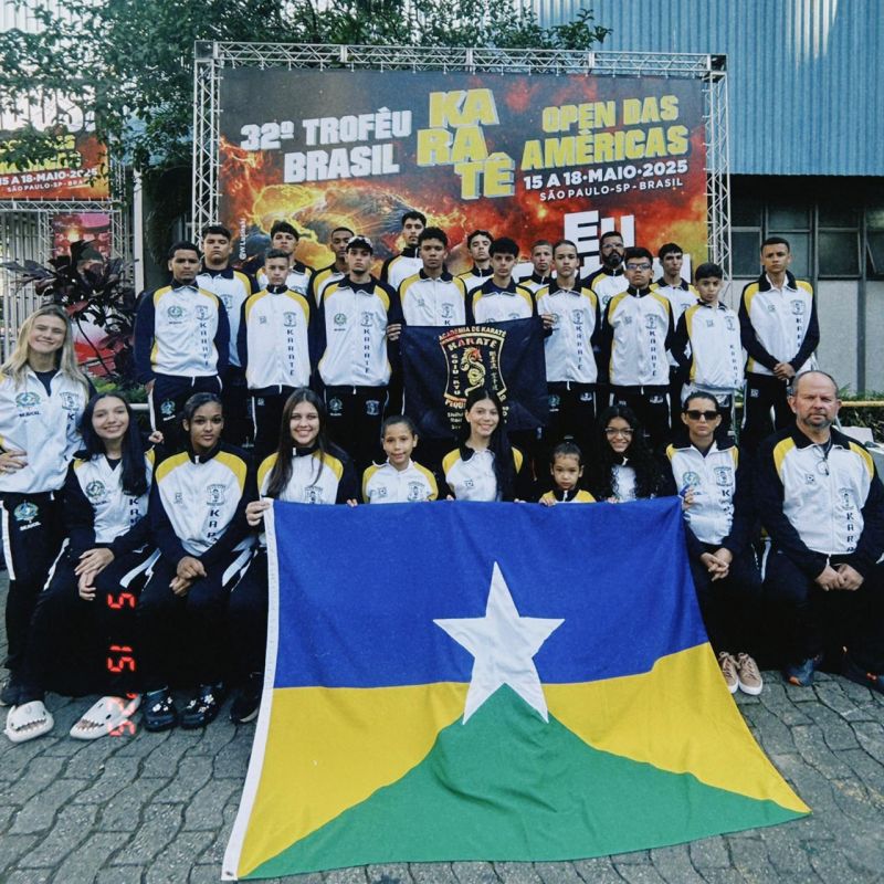Academia Pequeno Dragão brilha no Troféu Brasil Open das Américas e coloca Rondônia no topo do karatê sul-americano Academia Pequeno Dragão brilha no Troféu Brasil Open das Américas e coloca Rondônia no topo do karatê sul-americano