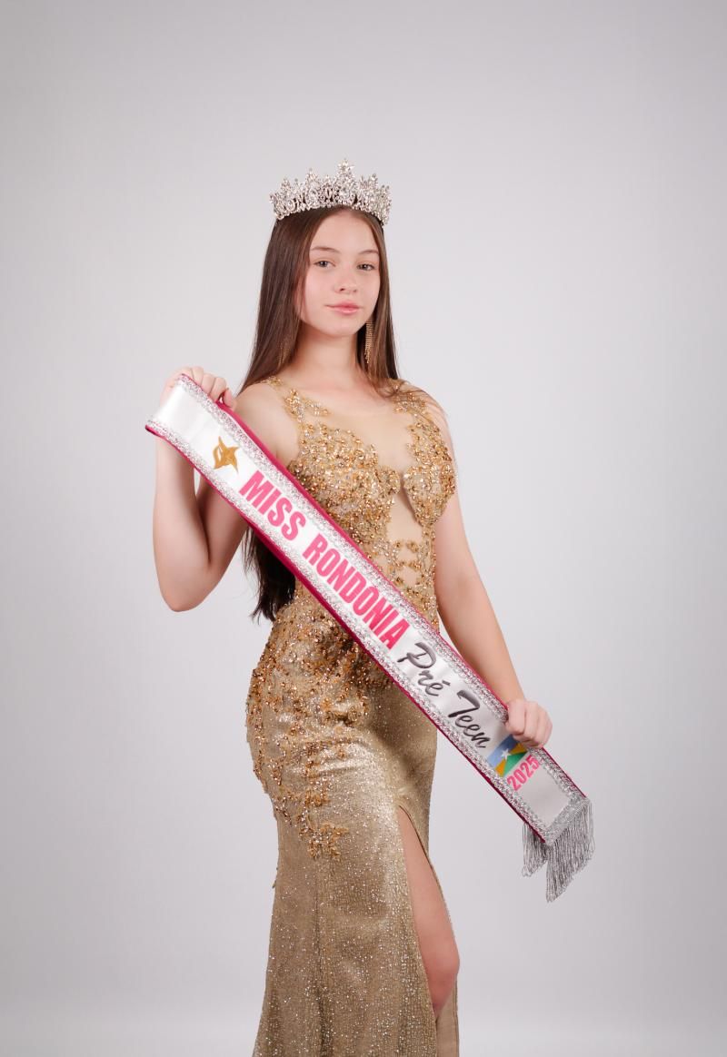 Miss Rondônia Teen Pré vai disputar o título de Miss Brasil Pré Teen 2025 Miss Rondônia Teen Pré vai disputar o título de Miss Brasil Pré Teen 2025