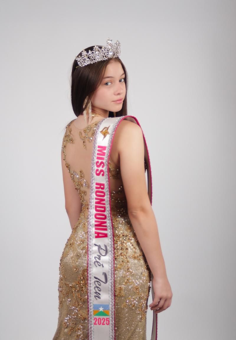 Miss Rondônia Teen Pré vai disputar o título de Miss Brasil Pré Teen 2025 Miss Rondônia Teen Pré vai disputar o título de Miss Brasil Pré Teen 2025