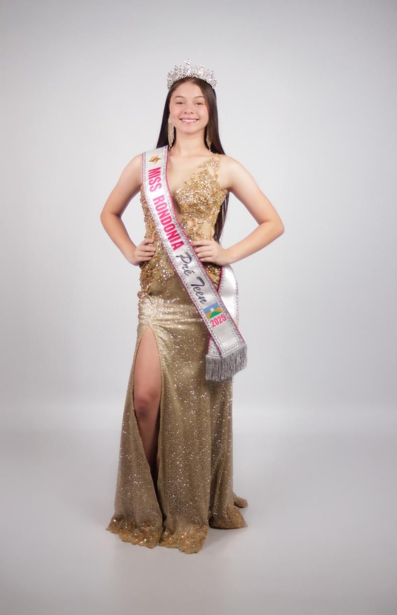 Miss Rondônia Teen Pré vai disputar o título de Miss Brasil Pré Teen 2025 Miss Rondônia Teen Pré vai disputar o título de Miss Brasil Pré Teen 2025