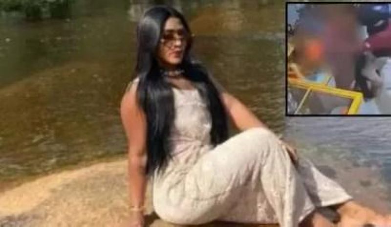 Mulher mata ex-namorada a facadas em sorveteria na cidade de Lucas do Rio Verde, MT Mulher mata ex-namorada a facadas em sorveteria na cidade de Lucas do Rio Verde, MT