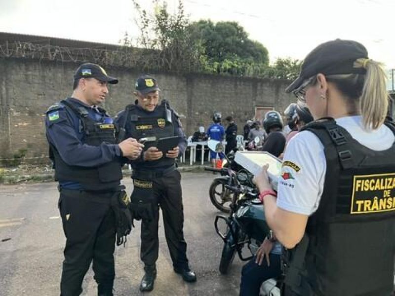 Operação do Detran flagra número recorde de condutores inabilitados em Porto Velho Operação do Detran flagra número recorde de condutores inabilitados em Porto Velho