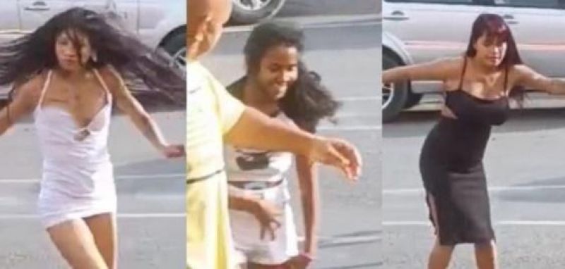 BARRACO: Lindas beldades protagonizam UFC na Feira do Mutirão após noitada em adega BARRACO: Lindas beldades protagonizam UFC na Feira do Mutirão após noitada em adega