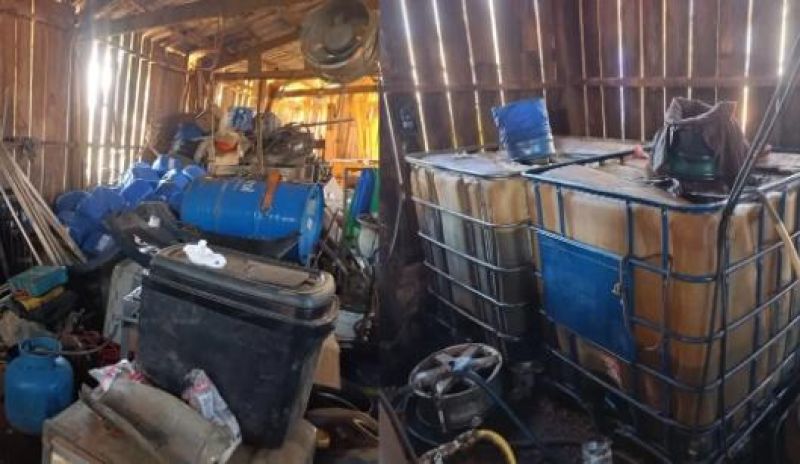 Depósito clandestino de combustível é interditado em Guajará-mirim durante operação protetor das divisas Depósito clandestino de combustível é interditado em Guajará-mirim durante operação protetor das divisas