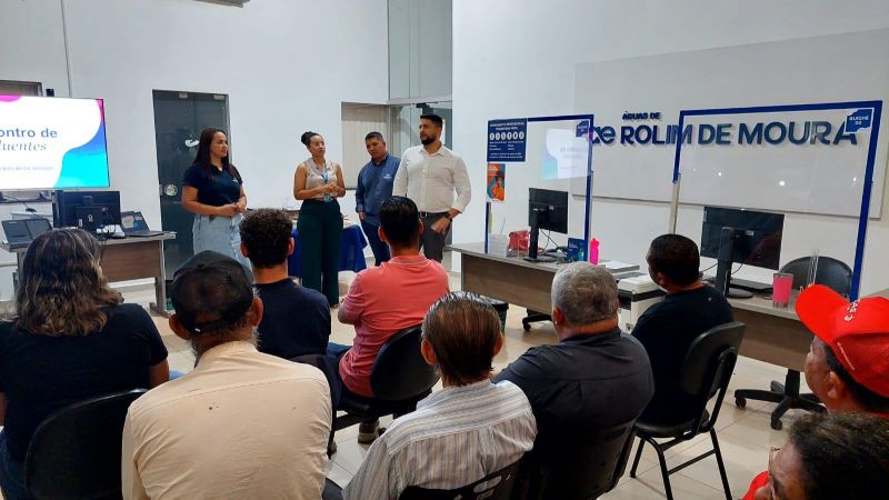 “Quando o saneamento chega, a saúde melhora”: encontro do Programa Afluentes debate avanços em Rolim de Moura “Quando o saneamento chega, a saúde melhora”: encontro do Programa Afluentes debate avanços em Rolim de Moura