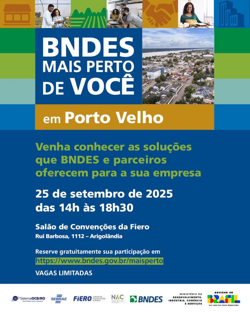 FIERO sedia encontro do BNDES com empresários de Rondônia FIERO sedia encontro do BNDES com empresários de Rondônia