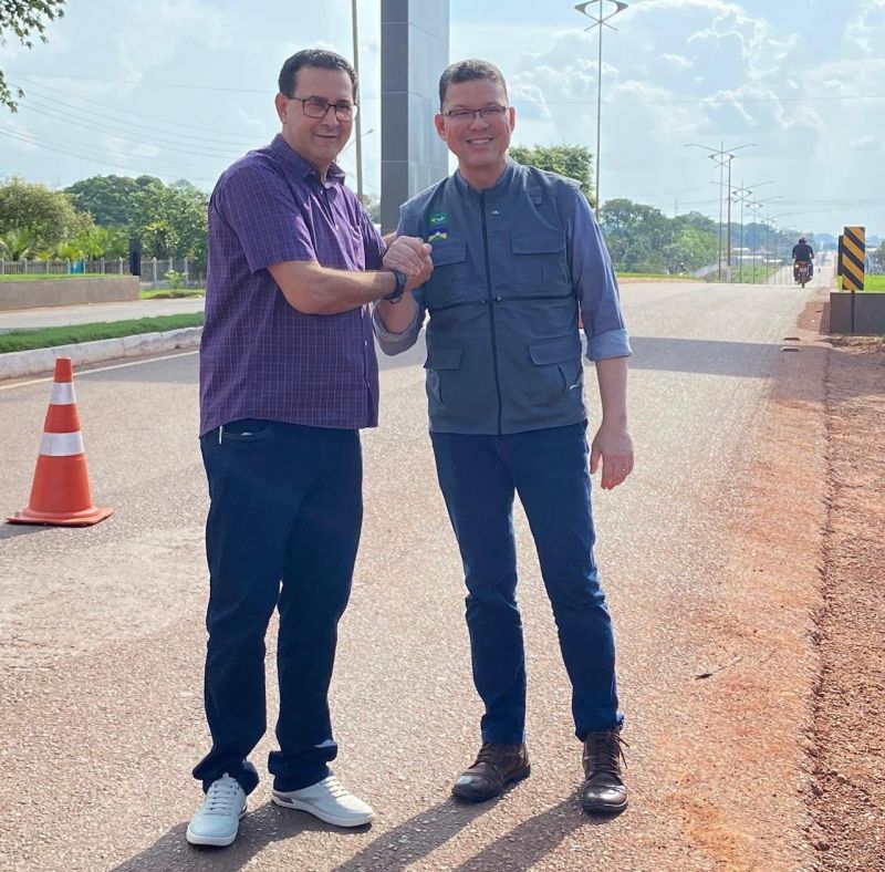 Prefeito Aldo Júlio solicita duplicação de trecho da RO-010 ao Governador Marcos Rocha Prefeito Aldo Júlio solicita duplicação de trecho da RO-010 ao Governador Marcos Rocha
