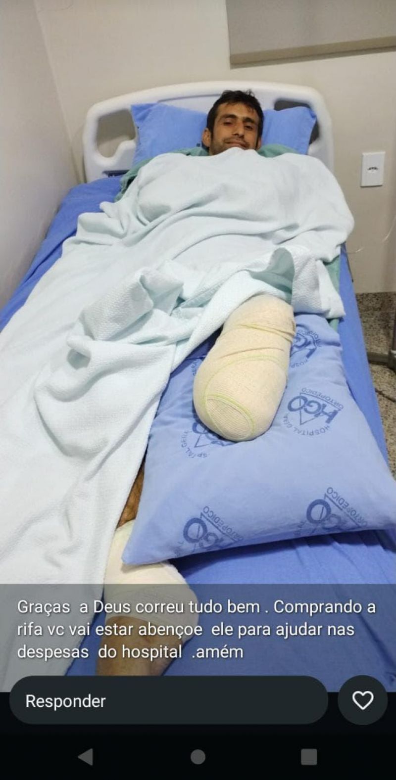 RIFA SOLIDÁRIA: Em prol do Pastor Gilberto Rodrigues RIFA SOLIDÁRIA: Em prol do Pastor Gilberto Rodrigues