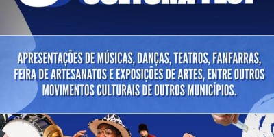 ROLIM DE MOURA: 3º Festival Cultura Fest acontece nesse sábado  ROLIM DE MOURA: 3º Festival Cultura Fest acontece nesse sábado
