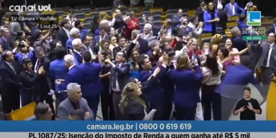 Câmara aprova isenção do IR para quem ganha até R$ 5.000 por mês Câmara aprova isenção do IR para quem ganha até R$ 5.000 por mês