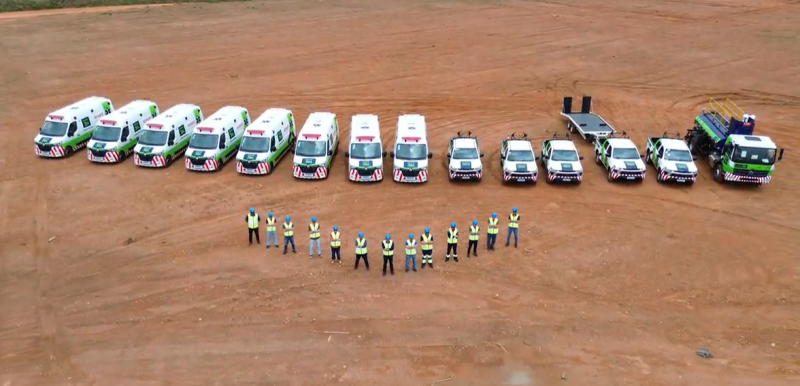 Carreata de viaturas da Nova 364 é contagem regressiva para início das operações Carreata de viaturas da Nova 364 é contagem regressiva para início das operações