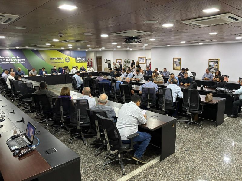 DIVIDAS: Prefeitos de Rondônia e Casa Civil discutem medidas de recuperação fiscal DIVIDAS: Prefeitos de Rondônia e Casa Civil discutem medidas de recuperação fiscal