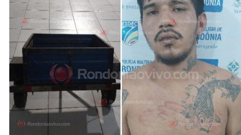 ESPANCADO: Ladrão leva surra ao furtar reboque do vizinho; Empresário também foi preso ESPANCADO: Ladrão leva surra ao furtar reboque do vizinho; Empresário também foi preso