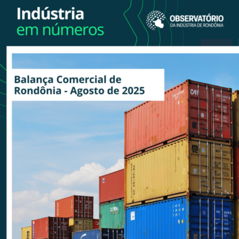 FIERO divulga números da Balança Comercial de agosto FIERO divulga números da Balança Comercial de agosto