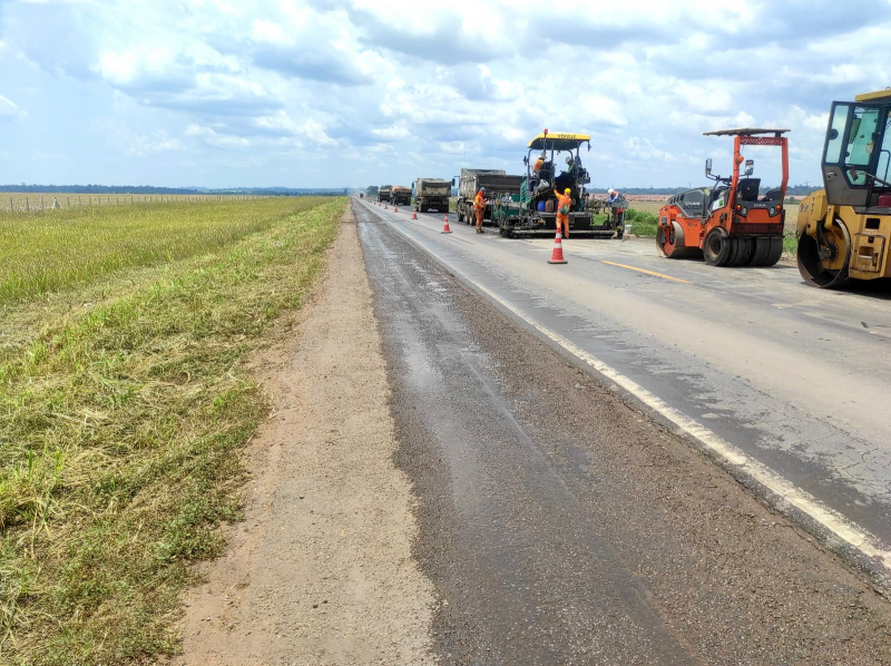 Obras da Nova 364 seguem com múltiplas frentes de trabalho ativas em todo o estado Obras da Nova 364 seguem com múltiplas frentes de trabalho ativas em todo o estado