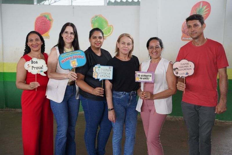 SANTA LUZIA DO OESTE: Secretaria de educação organiza com excelente início das provas SAEB SANTA LUZIA DO OESTE: Secretaria de educação organiza com excelente início das provas SAEB