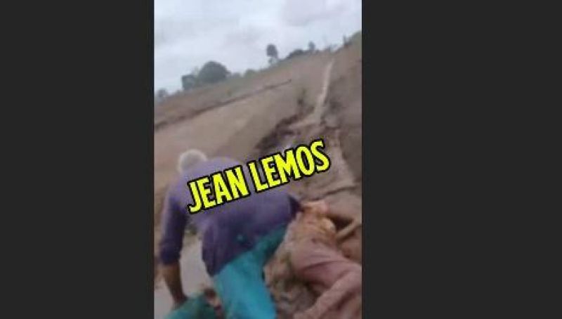 Casal de Ji-Paraná é eletrocutado por poste caído na zona rural de Mirante da Serra, cenas fortes Casal de Ji-Paraná é eletrocutado por poste caído na zona rural de Mirante da Serra, cenas fortes