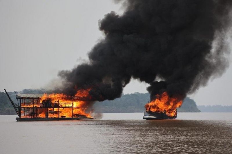 CONTA ALTA: Prejuízo total pelos garimpos ilegais no Rio Madeira supera R$ 1 bilhão CONTA ALTA: Prejuízo total pelos garimpos ilegais no Rio Madeira supera R$ 1 bilhão