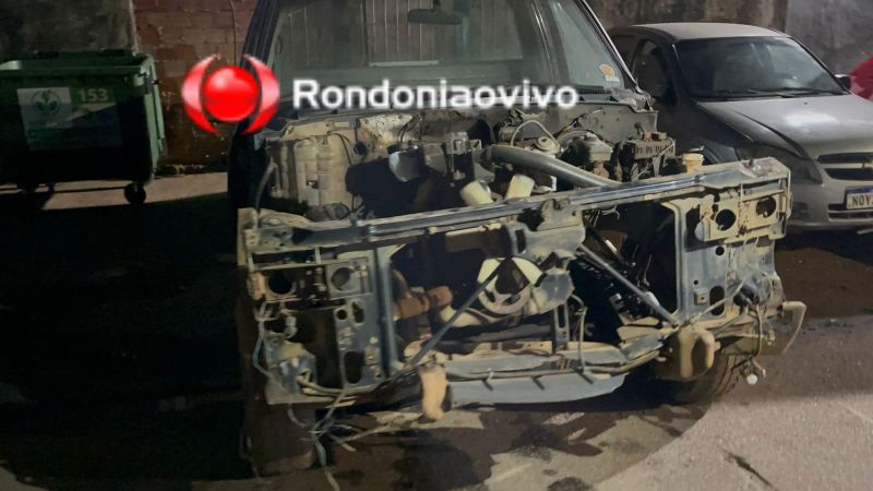 Dono de ferro velho é preso com caminhonete furtada em oficina Dono de ferro velho é preso com caminhonete furtada em oficina