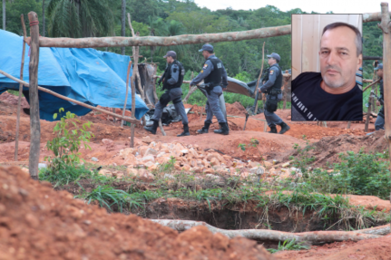 Garimpeiro morre ao ser atropelado por máquina agrícola durante manobra em MT Garimpeiro morre ao ser atropelado por máquina agrícola durante manobra em MT