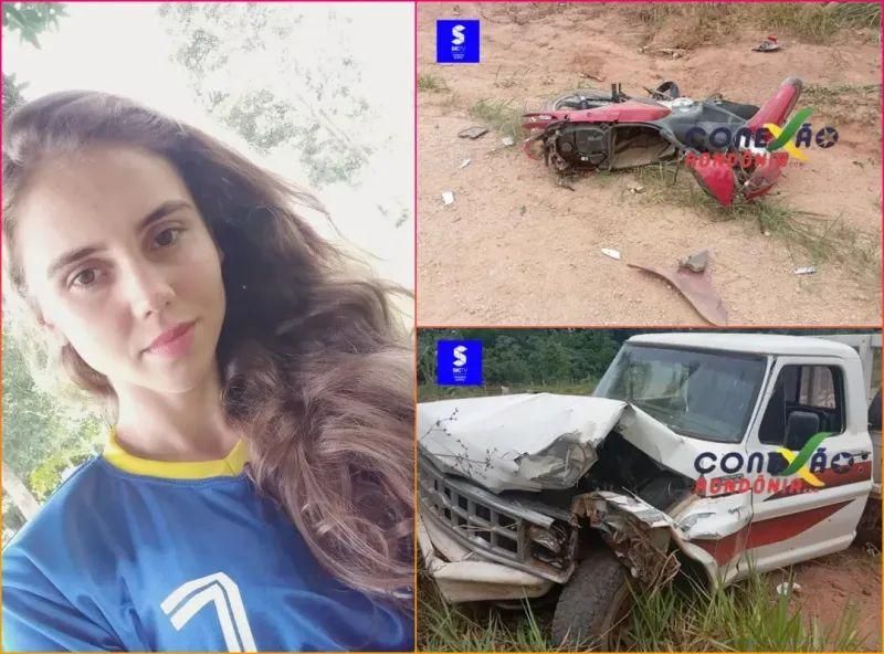 Garota de 25 anos morre em grave acidente na linha 06, em Cacoal Garota de 25 anos morre em grave acidente na linha 06, em Cacoal