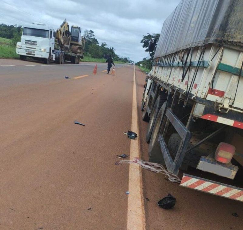 Jovem de 27 anos é atropelado no km 122 da BR-429 Jovem de 27 anos é atropelado no km 122 da BR-429