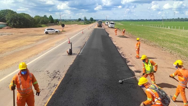 Nova 364 intensifica obras de recuperação do pavimento na BR-364 em mais de 100 km de trechos em Rondônia Nova 364 intensifica obras de recuperação do pavimento na BR-364 em mais de 100 km de trechos em Rondônia