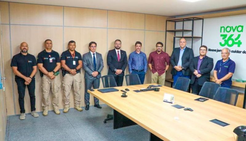 Em visita técnica, MPRO delibera sobre segurança de dados e proteção de informações com dirigentes da Nova 364 Em visita técnica, MPRO delibera sobre segurança de dados e proteção de informações com dirigentes da Nova 364
