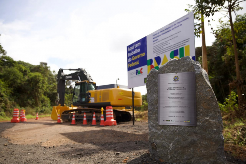 Obras do acesso ao Porto Novo iniciam com cinco anos de antecedência e investimentos da Nova 364 chegam a R$ 258 milhões Obras do acesso ao Porto Novo iniciam com cinco anos de antecedência e investimentos da Nova 364 chegam a R$ 258 milhões
