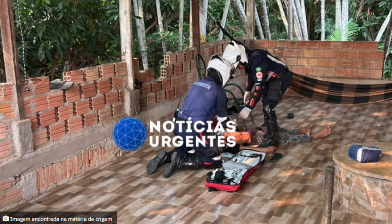 Homem de 41 anos é esfaqueado pela esposa após discussão Homem de 41 anos é esfaqueado pela esposa após discussão