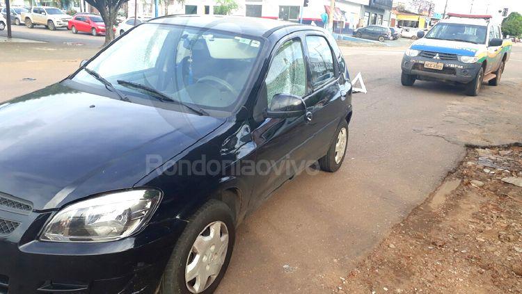 BALA PERDIDA: Acadêmica de direito tem carro alvejado a tiro em pleno trânsito da capital BALA PERDIDA: Acadêmica de direito tem carro alvejado a tiro em pleno trânsito da capital
