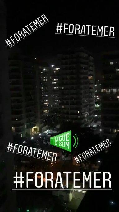 Pronunciamento de Temer é marcado por panelaços e gritos nas capitais