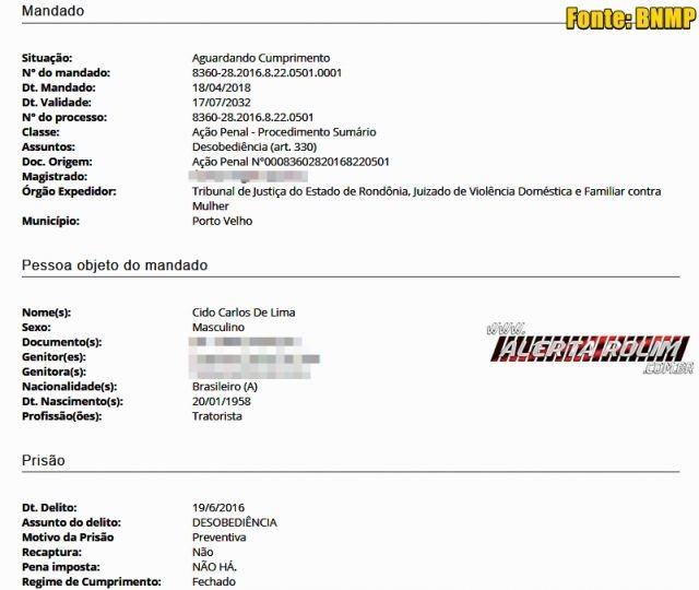 Rolim de Moura – Suspeito é preso pela PM do 10º BPM com moto furtada e em cumprimento de Mandado de Prisão