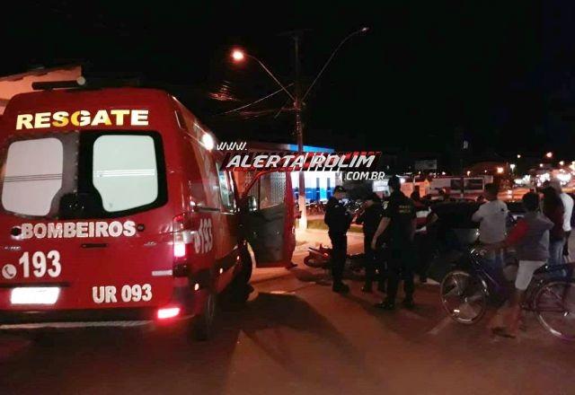 Rolim de Moura – Motociclista colide na traseira de carro estacionado no Centro da cidade Rolim de Moura – Motociclista colide na traseira de carro estacionado no Centro da cidade