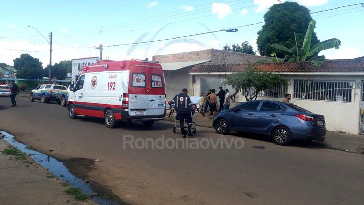 URGENTE: Roubo a residência termina com vítimas baleadas e dois presos