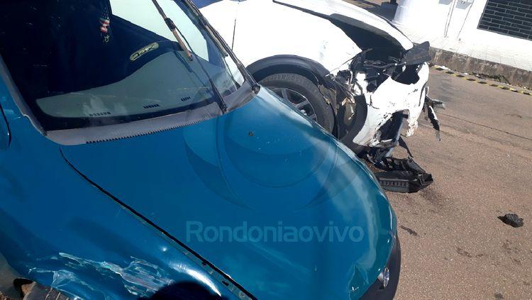 "NA DUQUE": Mais um grave acidente envolvendo quatro carros deixa mulher ferida