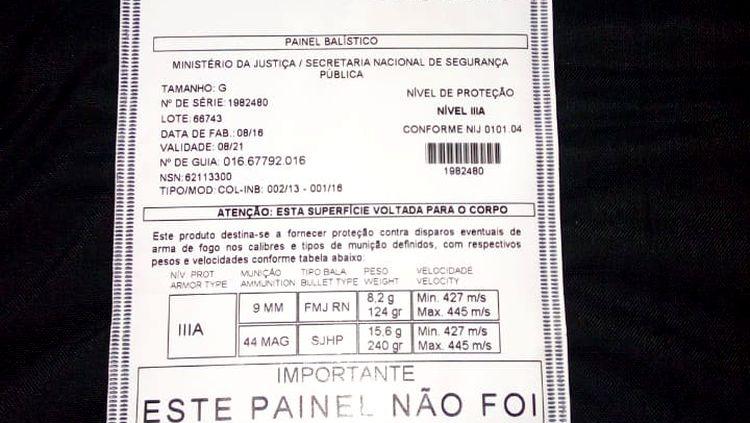 OLX: Preso motorista Uber que anunciava colete balístico para venda na internet