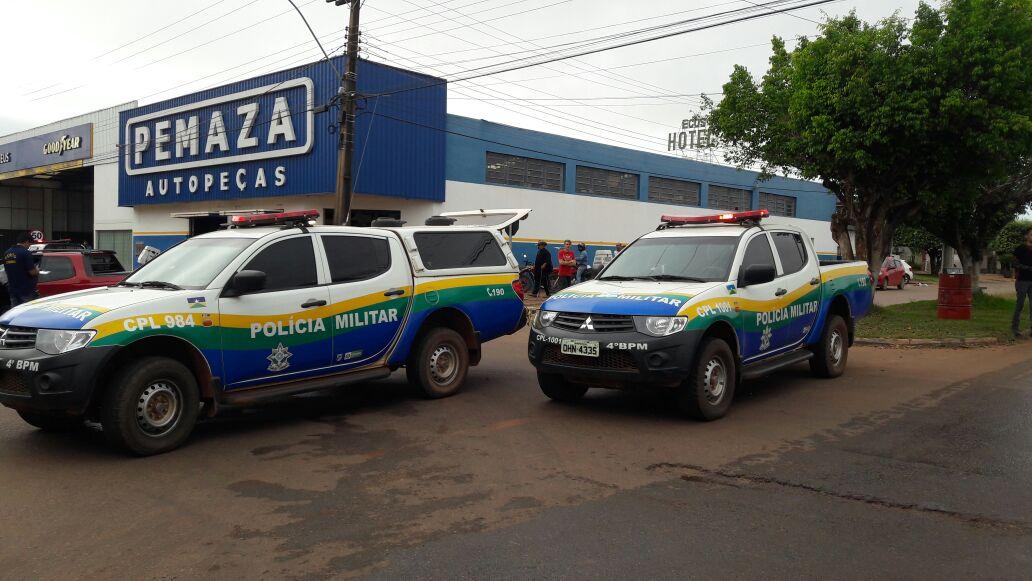 ROLIM DE MOURA: Grave acidente de trânsito é registrado no centro 