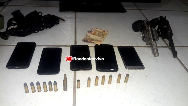 CRIME ORGANIZADO: Polícia detém quadrilha com carro roubado e armas na Sul
