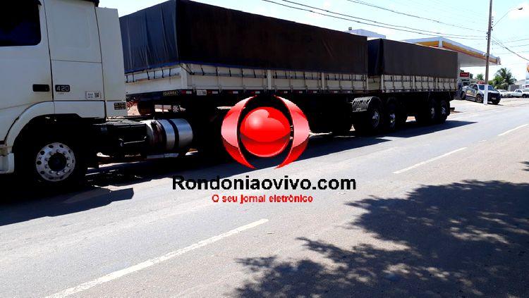 MOTORISTA FUGIU: Idoso fica em estado gravíssimo ao ser atropelado por carreta