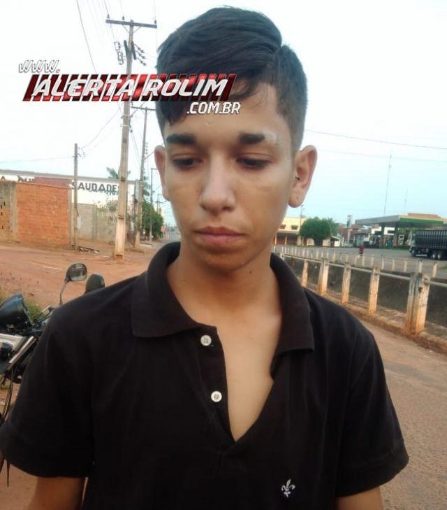 Rolim de Moura - Jovem é preso suspeito de cometer furto em oficina de motos no Centro da cidade Rolim de Moura - Jovem é preso suspeito de cometer furto em oficina de motos no Centro da cidade