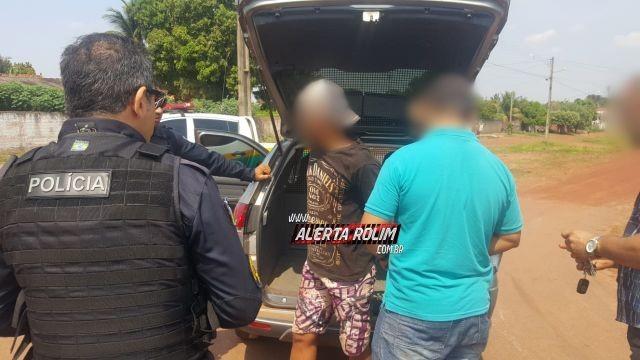 Rolim de Moura – Após arrombamento e furto em comércio, menor que estava foragido é recapturado e apreendido pela PC e PM