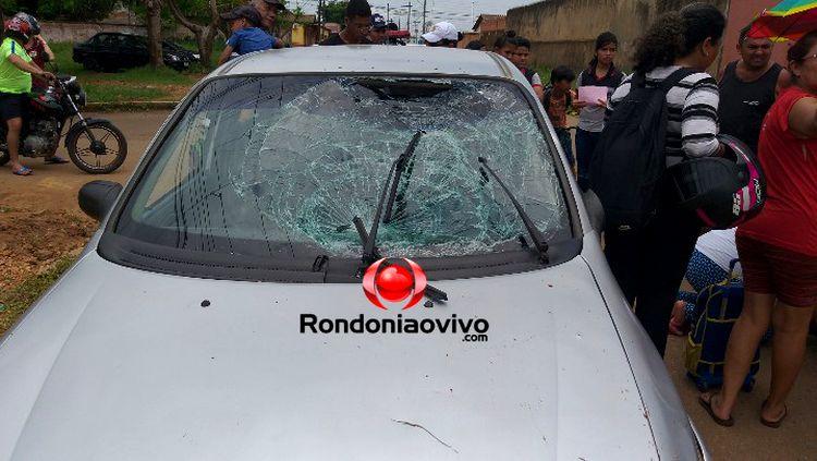 Irmãos sofrem gravíssimo acidente ao saírem de escola em Porto Velho