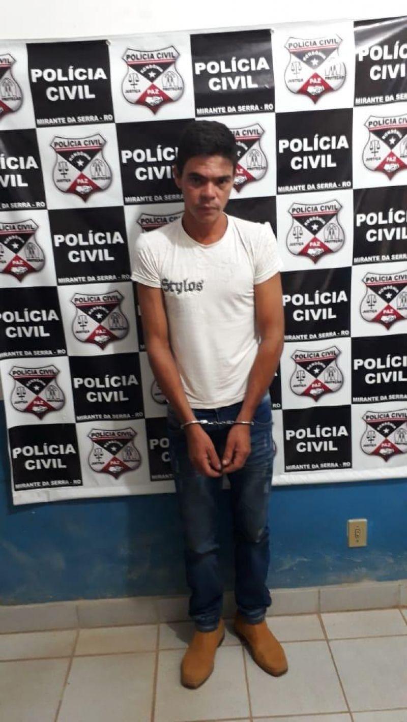 Mirante da Serra - Polícia Civil prende autor de homicídio que ocorreu em 2016 Mirante da Serra - Polícia Civil prende autor de homicídio que ocorreu em 2016