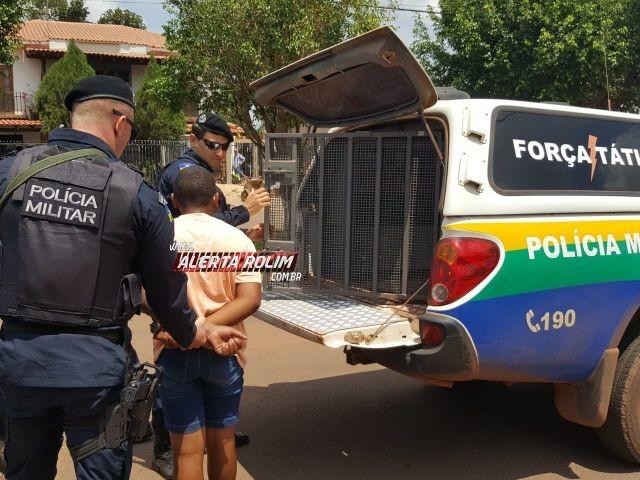 Rolim de Moura – Utilizando chave micha, adolescente furta moto em frente de hospital, mas é seguido e detido por popular Rolim de Moura – Utilizando chave micha, adolescente furta moto em frente de hospital, mas é seguido e detido por popular