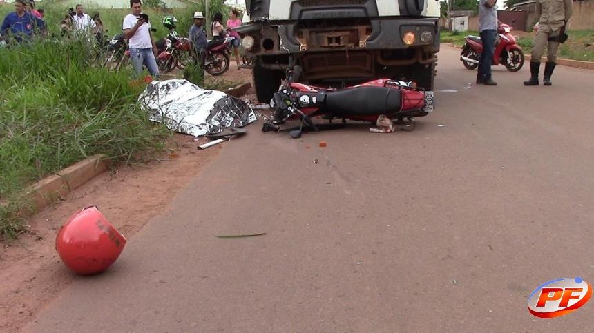 URGENTE – Motociclista morre após trágico acidente em Rolim de Moura