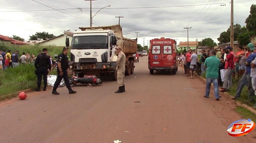 URGENTE – Motociclista morre após trágico acidente em Rolim de Moura