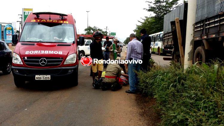 NO VIADUTO: Sargento da PM se envolve em grave acidente entre motocicletas NO VIADUTO: Sargento da PM se envolve em grave acidente entre motocicletas